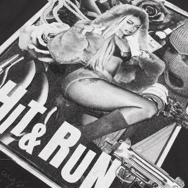 画像9: 【ラストLのみ】KINGSIZE（キングサイズ）“HIT&RUN TEE” (9)