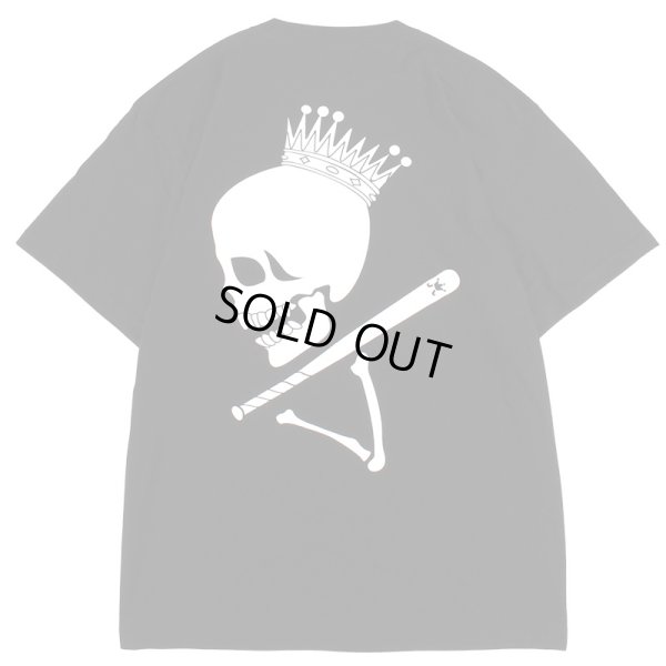 画像3: 【ラストLのみ】KINGSIZE(キングサイズ)“KING SKULL TEE” (3)