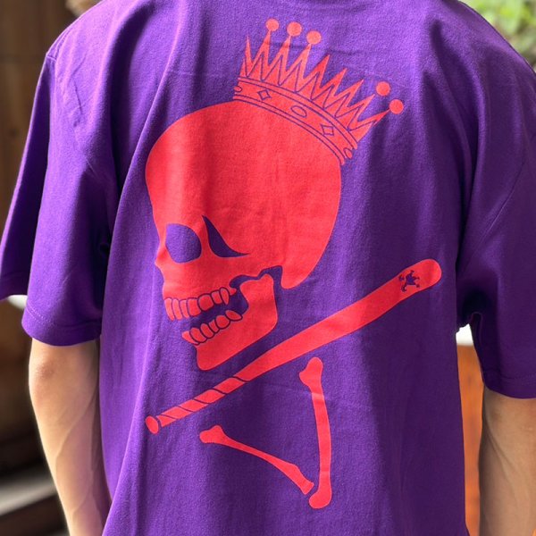 画像10: 【ラストXLのみ】KINGSIZE(キングサイズ)“KING SKULL TEE” (10)