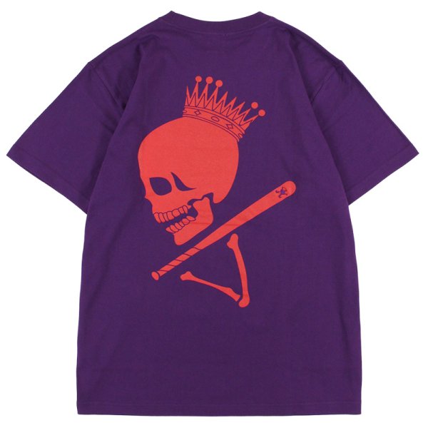 画像3: 【ラストXLのみ】KINGSIZE(キングサイズ)“KING SKULL TEE” (3)