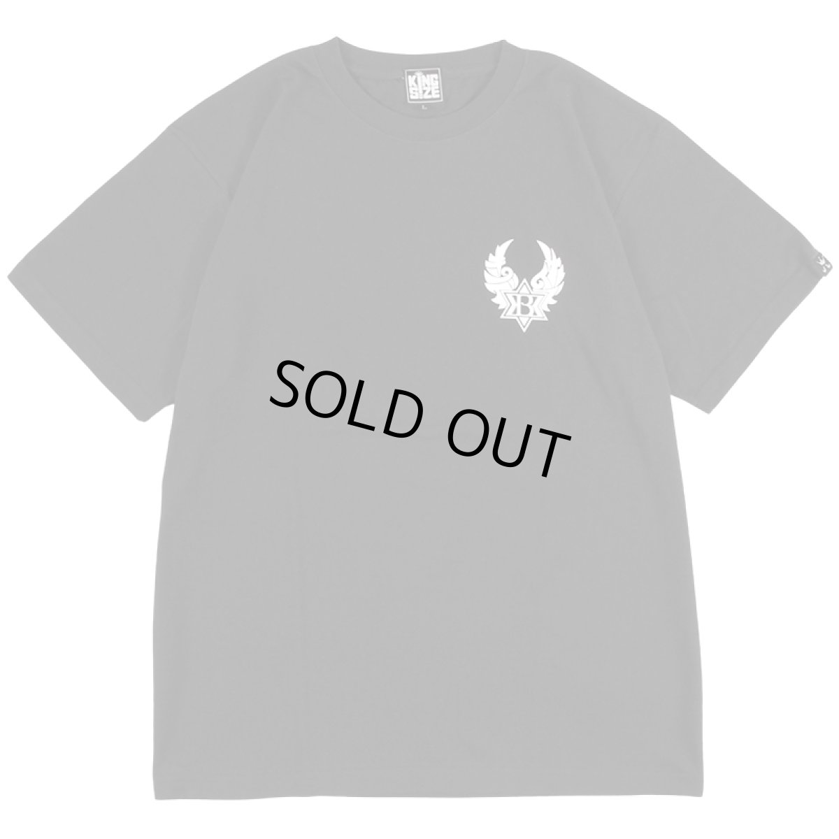 画像2: 【ラストLのみ】KINGSIZE（キングサイズ）“HIT&RUN TEE” (2)