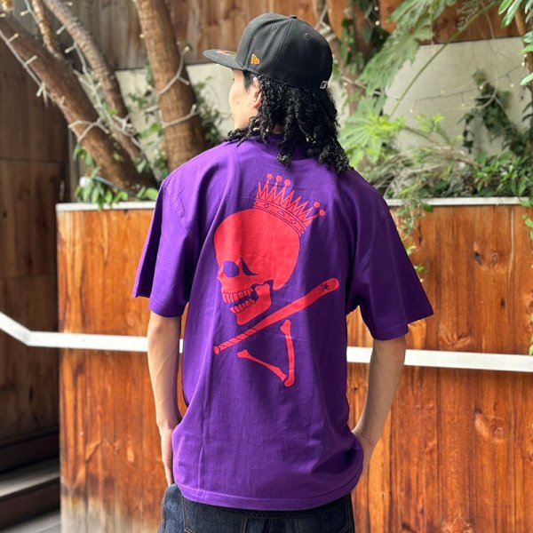 画像9: 【ラストXLのみ】KINGSIZE(キングサイズ)“KING SKULL TEE” (9)
