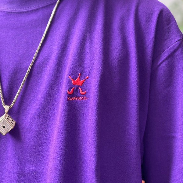 画像13: 【ラストXLのみ】KINGSIZE(キングサイズ)“KING SKULL TEE” (13)