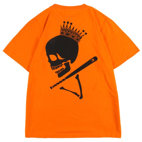 画像3: 【ラストLのみ】KINGSIZE(キングサイズ)“KING SKULL TEE” (3)
