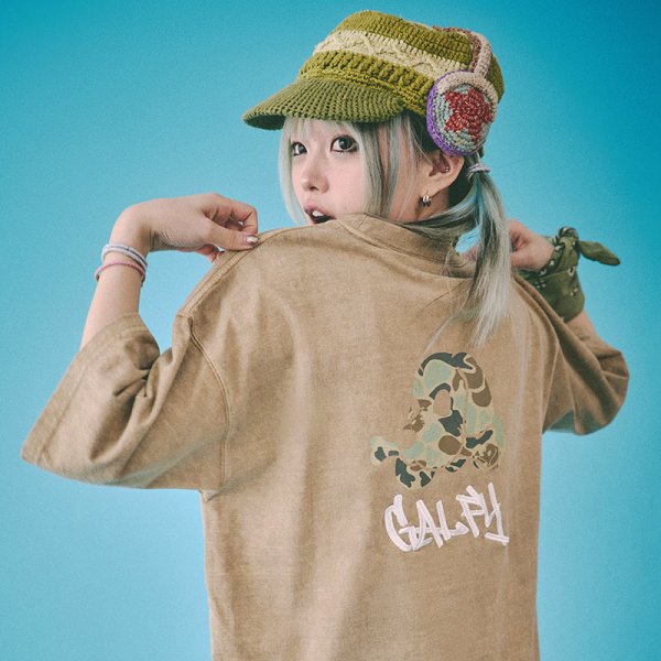画像1: GALFY(ガルフィー) “ガルフィーカモボックスロゴ Tee” (1)