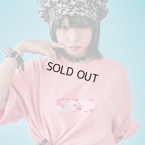 画像1: 【ラスト中型犬（L）のみ】GALFY(ガルフィー) “ガルフィーカモボックスロゴ Tee” (1)