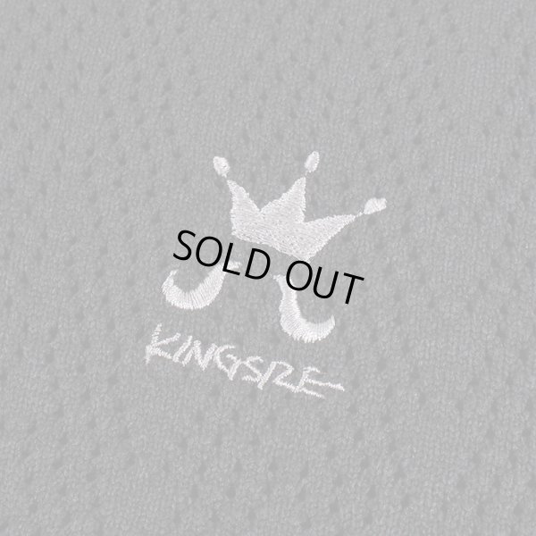 画像4: 【ラストLのみ】KINGSIZE(キングサイズ)“LOGO KNIT POLO SHIRT” (4)