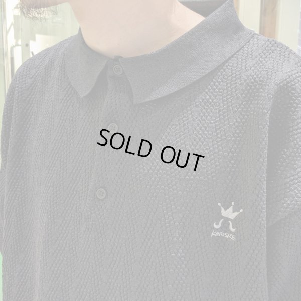 画像10: 【ラストLのみ】KINGSIZE(キングサイズ)“LOGO KNIT POLO SHIRT” (10)