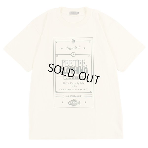 画像1: 【ラストXXLのみ】PeeTee. (ピーティー) “PEETEE CLOTHING TEE” (1)