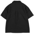 画像2: 【ラストLのみ】BUDS（バッズ）“OPEN COLLAR BUTCHER SHIRT” (2)