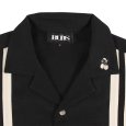 画像3: 【ラストLのみ】BUDS（バッズ）“OPEN COLLAR BUTCHER SHIRT” (3)
