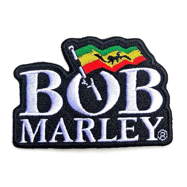 画像1: 【2025.01.22再入荷】BOB MARLEY “BOB MARLEY LOGO PATCH / ボブマーリー ロゴ ワッペン” (1)