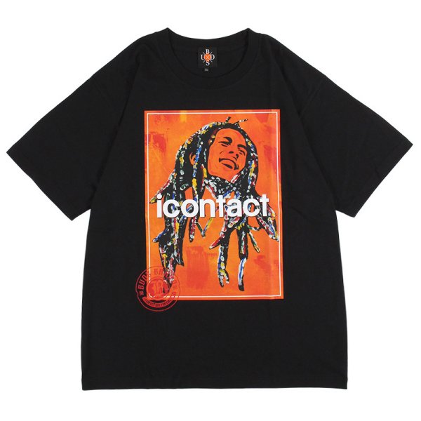 画像1: 【ラストXXLのみ】BUDS（バッズ）× icontact “ONE LOVE TEE” (1)
