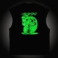 画像12: 【ラストXLのみ】BUDS（バッズ）“MANEKIDARUMA NEON NO SLEEVE TEE” (12)