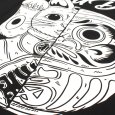 画像9: 【ラストXLのみ】BUDS（バッズ）“MANEKIDARUMA NEON NO SLEEVE TEE” (9)