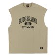 画像1: BUDS（バッズ）“EST NO SLEEVE TEE” (1)