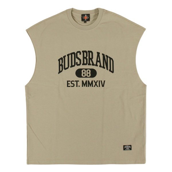 画像1: BUDS（バッズ）“EST NO SLEEVE TEE” (1)