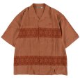 画像1: 【ラストLのみ】PeeTee. (ピーティー) “ETHNIC STITCH SHIRTS” (1)