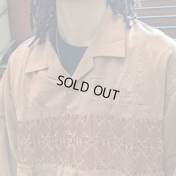 画像14: 【ラストLのみ】PeeTee. (ピーティー) “ETHNIC STITCH SHIRTS” (14)