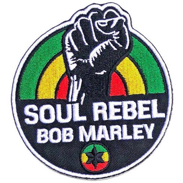 画像1: 【2025.05.14再入荷】BOB MARLEY “Soul Rebel PATCH / ソウル・レベル ワッペン” (1)