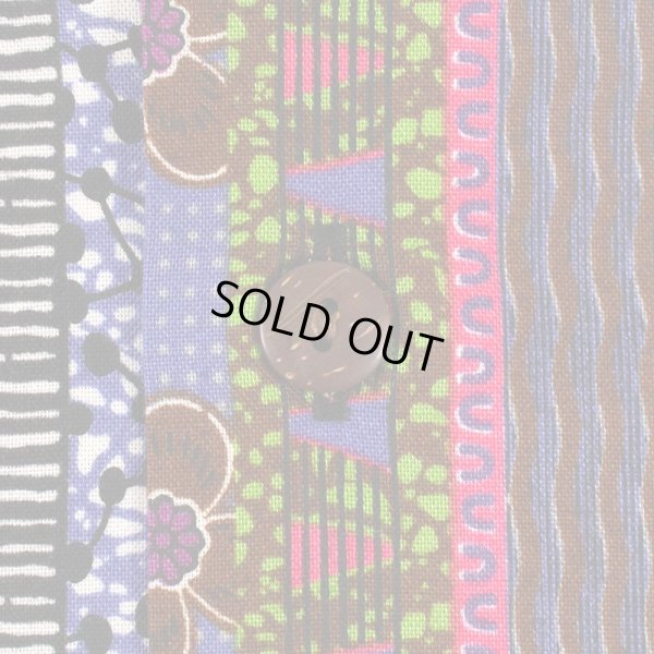 画像4: 【ラストLのみ】PeeTee. (ピーティー) “AFRICAN BATIK S/S SHIRTS” (4)