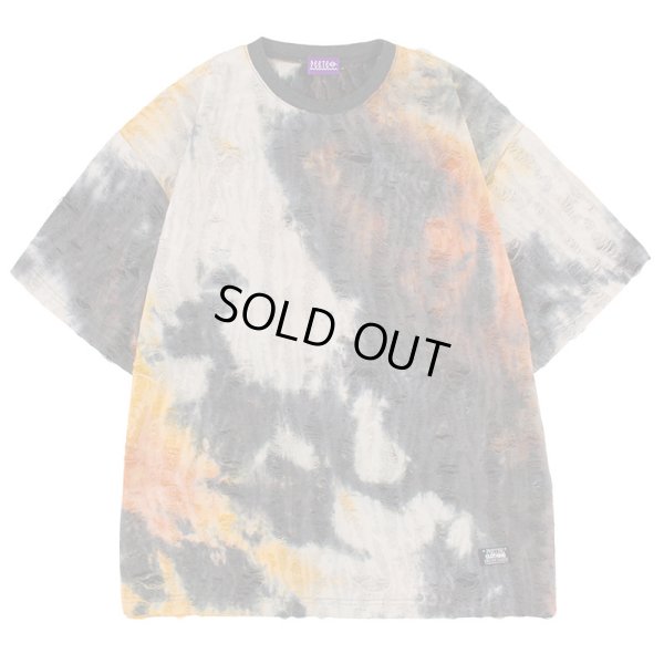 画像1: 【ラストLのみ】PeeTee. (ピーティー) “UNEVEN DYEING TEE” (1)