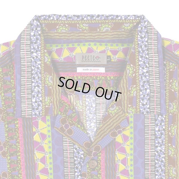 画像3: 【ラストLのみ】PeeTee. (ピーティー) “AFRICAN BATIK S/S SHIRTS” (3)