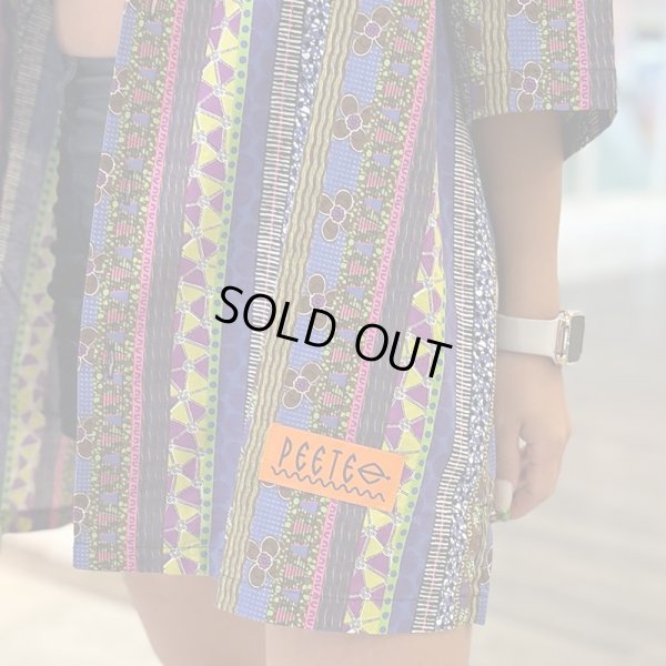 画像13: 【ラストLのみ】PeeTee. (ピーティー) “AFRICAN BATIK S/S SHIRTS” (13)