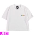 画像1: [レディース] KINGSIZE（キングサイズ）“RASTA LOGO CROPED LADYS TEE” (1)