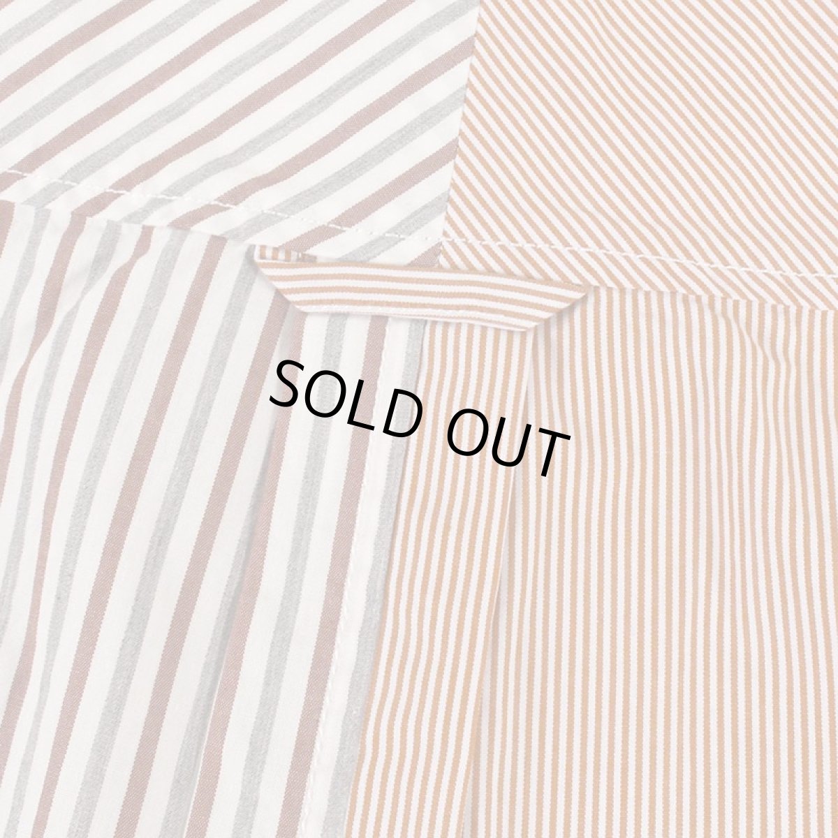 画像12: 【半額】【ラストXLのみ】PeeTee. (ピーティー) “SWITCHING STRIPE SHIRTS” (12)