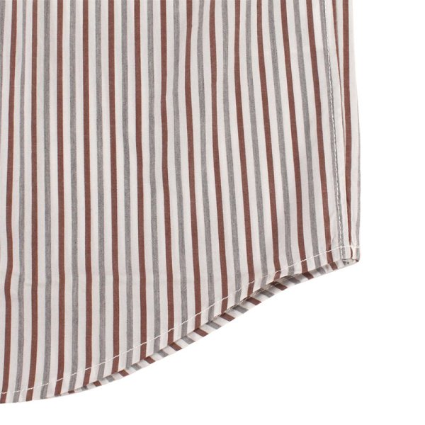 画像9: 【ラストXLのみ】PeeTee. (ピーティー) “SWITCHING STRIPE SHIRTS” (9)