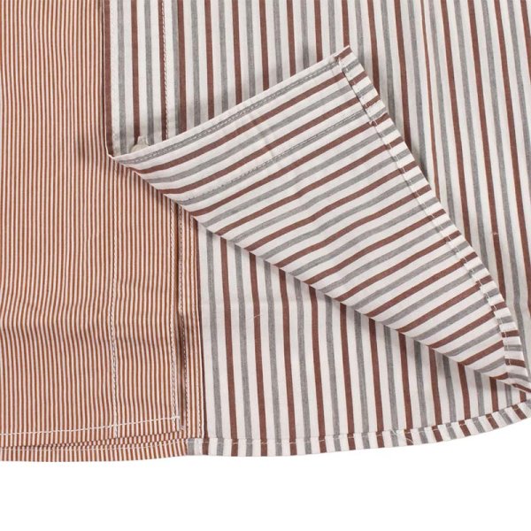 画像8: 【ラストXLのみ】PeeTee. (ピーティー) “SWITCHING STRIPE SHIRTS” (8)