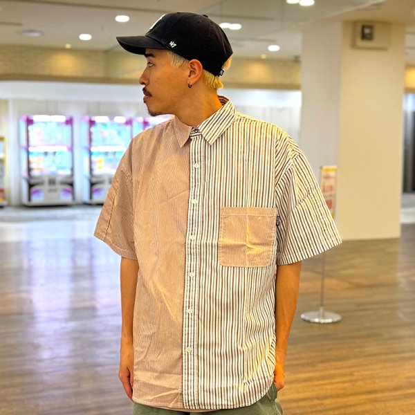 画像13: 【ラストXLのみ】PeeTee. (ピーティー) “SWITCHING STRIPE SHIRTS” (13)