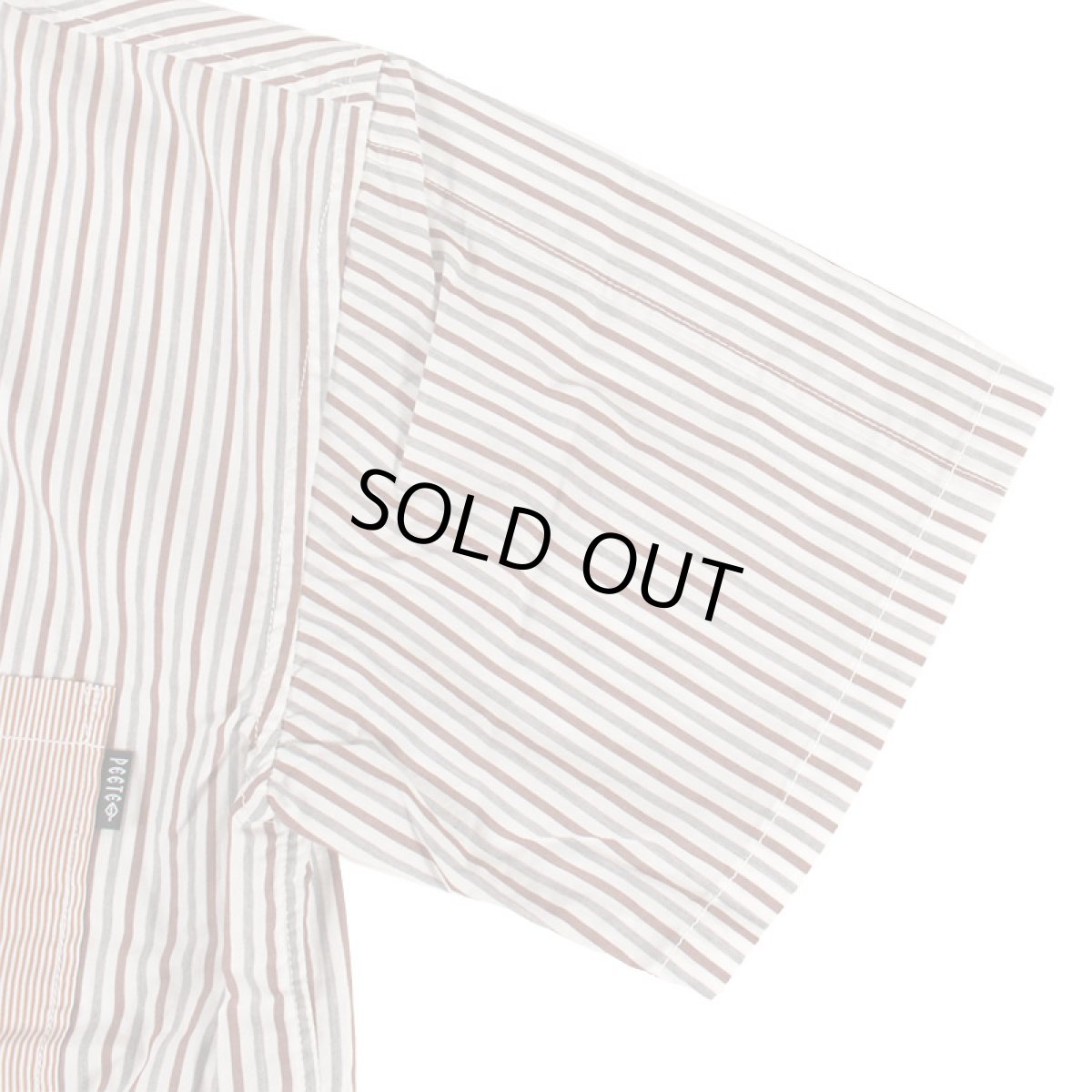 画像10: 【半額】【ラストXLのみ】PeeTee. (ピーティー) “SWITCHING STRIPE SHIRTS” (10)