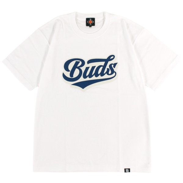 画像1: 【ラストXLのみ】BUDS（バッズ）“LEAGUE LOGO TEE” (1)