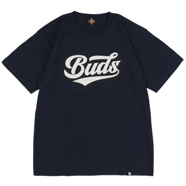 画像1: 【ラストLのみ】BUDS（バッズ）“LEAGUE LOGO TEE” (1)