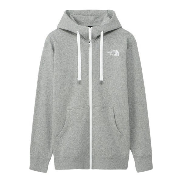 画像2: 【ラストXLのみ】THE NORTH FACE（ザノースフェイス）“REARVIEW FULL ZIP HOODIE（リアビューフルジップフーディ）ミックスグレー” (2)
