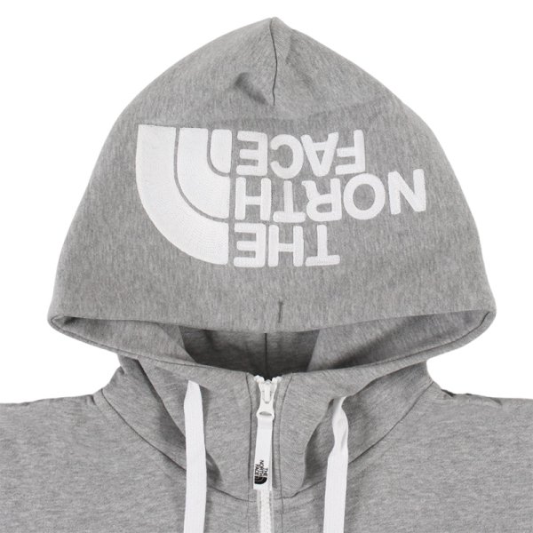 画像4: 【ラストXLのみ】THE NORTH FACE（ザノースフェイス）“REARVIEW FULL ZIP HOODIE（リアビューフルジップフーディ）ミックスグレー” (4)