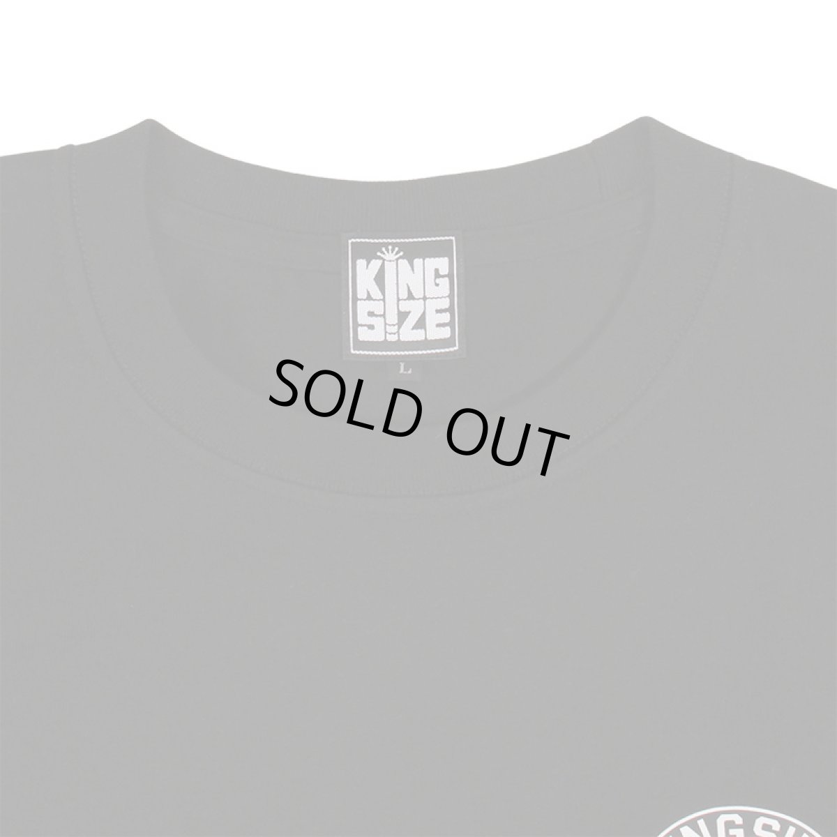 画像4: 【ラストMのみ】KINGSIZE（キングサイズ）“THREE THE MIC L/S TEE” (4)
