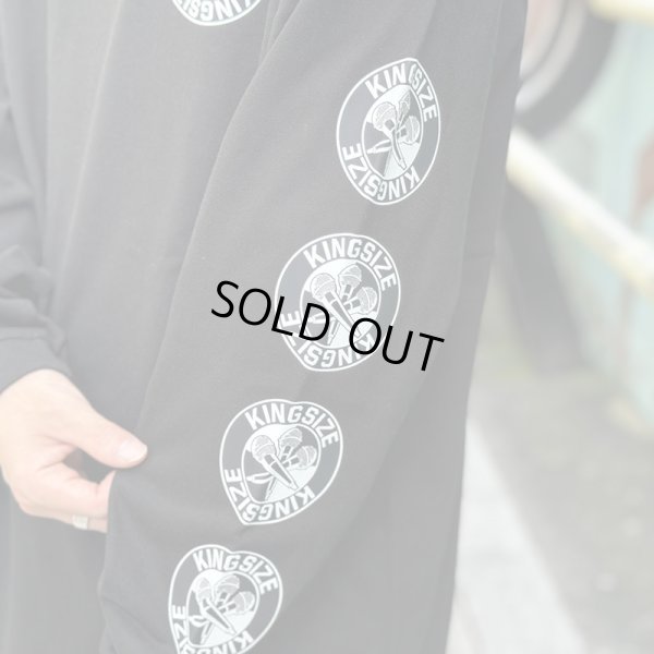 画像16: 【ラストMのみ】KINGSIZE（キングサイズ）“THREE THE MIC L/S TEE” (16)