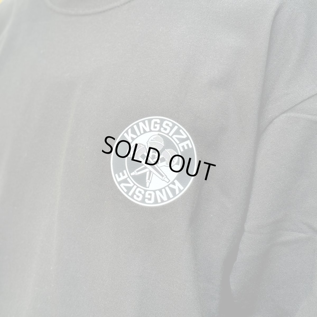 画像15: 【ラストMのみ】KINGSIZE（キングサイズ）“THREE THE MIC L/S TEE” (15)