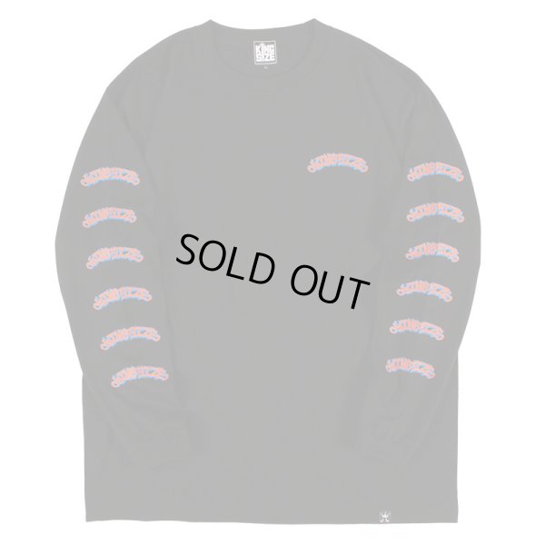 画像1: 【ラストMのみ】KINGSIZE（キングサイズ）“ARCH L/S TEE” (1)