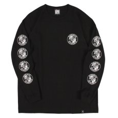 画像2: 【ラストMのみ】KINGSIZE（キングサイズ）“THREE THE MIC L/S TEE” (2)