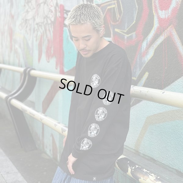画像13: 【ラストMのみ】KINGSIZE（キングサイズ）“THREE THE MIC L/S TEE” (13)