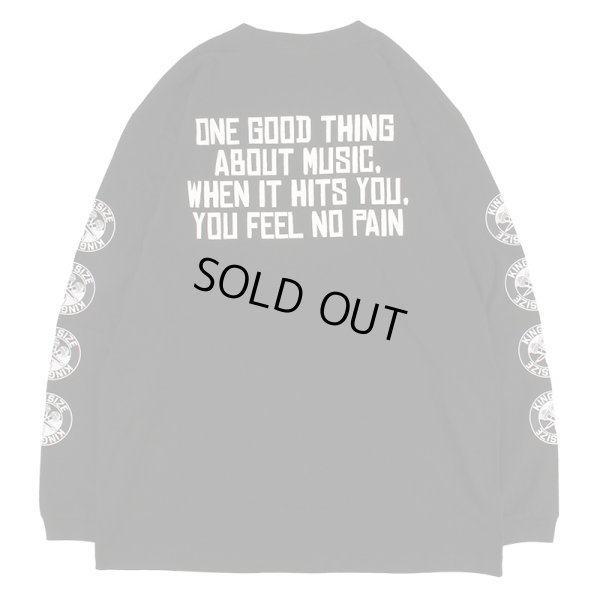 画像3: 【ラストMのみ】KINGSIZE（キングサイズ）“THREE THE MIC L/S TEE” (3)