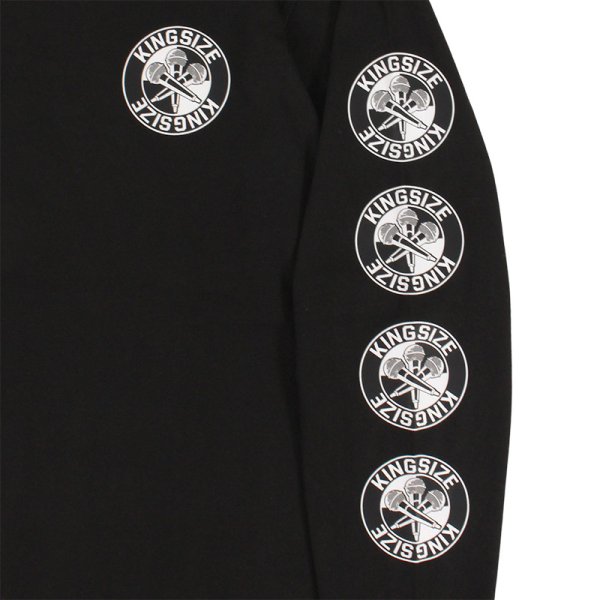 画像6: 【ラストMのみ】KINGSIZE(キングサイズ)“THREE THE MIC L/S TEE” (6)