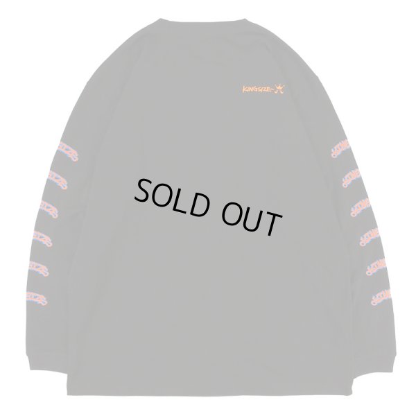 画像2: 【ラストMのみ】KINGSIZE（キングサイズ）“ARCH L/S TEE” (2)