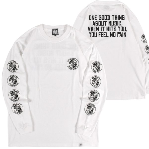 画像1: KINGSIZE（キングサイズ）“THREE THE MIC L/S TEE” (1)
