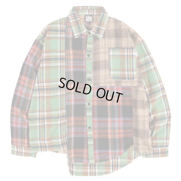 画像1: KINGSIZE（キングサイズ）“CRAZY L/S  SHIRT” (1)