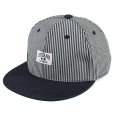 画像1: BUDS（バッズ） “HICKORY DENIM CAP” (1)